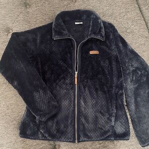 Oh so cozy Columbia Fleece Jacket🤍
